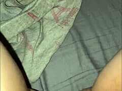 late night session with mature milf exploring petite teen's wet pussy