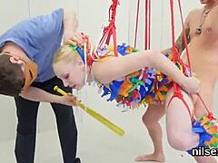 Slutty Sweetie Endures Brutal Butthole Treatment in Painful Asylum!
