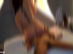 Big tits and wet pussies get fingered and licked in a steamy hotel lesbian anal session