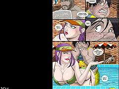 Horny step mom engages in sexy fucking and riding cowgirl with american girl in part 4