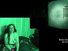 hey, check this brunette bbw with big natural tits and glasses in naked lake house game part 2