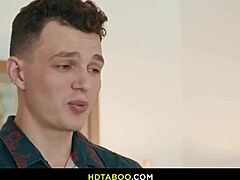 Stepmom Discovers Stepson's Sneaky Lie With Blowjob Titty Fuck And Doggystyle Pounding