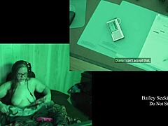 hey, check this brunette bbw with big natural tits and glasses in naked lake house game part 2