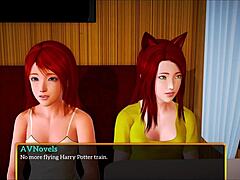 My New Family 353 Features Teen Redhead with Small Tits in Intense Game Action and Blowjob Scenes