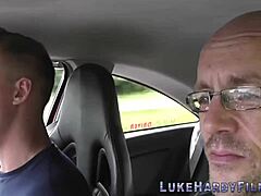 British skank gets nailed in rough hardcore threesome