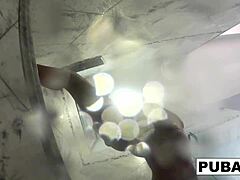 Abigail Takes Quick Shower! Shaves Pussy Smooth!