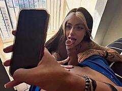 she posed for pics with his dick on her face as the half-sister in janys free version