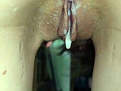 Wife's Wet Messy Pussy Gets Pounded Hard For Dripping Creampie In Kitchen Explosion!