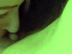 Miss Samantha eagerly swallowed the entire cum load.