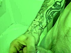 I'm rubbing my big cock in and out during this steamy shower session 😏🚿