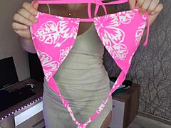 hey, you think this bikini fits my big ass right in this pawg try-on haul?