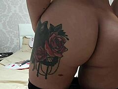 He Licked Whipped Cream Off Her Big Tits In Passionate Couple Play