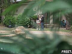 Nicole Doshi Jumps on Her BFs Brothers Huge Cock for Rough Riding Creampie While Cheating in Taboo Asian Action - Full Movie!