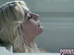 Latina Blonde Milf Seduces with Big Tits and Ass for Creampie in Erotic Taboo Mother-in-Law Scene.