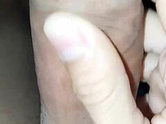 This young stud with a monster cock cums hard from his solo handjob! 🍆💦