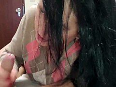 slutty married wife cheating on husband with anal creampie in stockings quickie