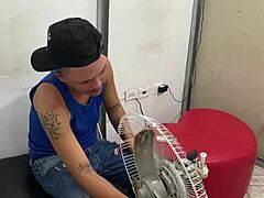 Neighbor Gets Intense Action After Deep Blowjob Session