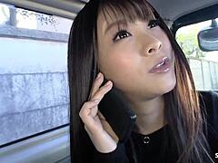 i picked up this petite japanese teen for uncensored jav casting, talked her into intense vibro egg orgasm in car