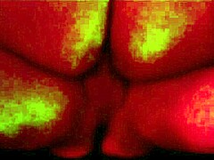 Safada Hints at Wild Orgy with Four Friends under Red Light and Funk Music