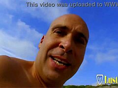 What if a stranded guy with a huge cock rams sexy teen angell hard in her tight ass on the beach?