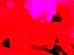 Safada Hints at Wild Orgy with Four Friends under Red Light and Funk Music