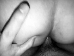 Hey, I woke up to fuck her bareback and she was already wet for my cock