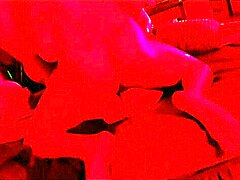 Safada Hints at Wild Orgy with Four Friends under Red Light and Funk Music
