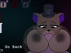i'm getting a wild titjob from freddy in this five nights at fuzzboobs furry cartoon game with boobs everywhere