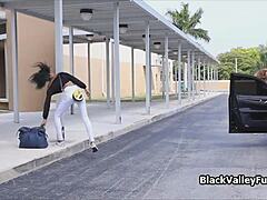 Threesome Action With Black Teen Babes!