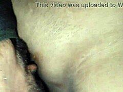 indian couple hides in bedroom for secret pussy licking and intense sex session