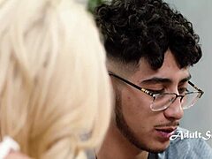 Stepmom, we can quit when it starts feeling wrong, but blonde milf Brittany Andrews takes Diego Perez in taboo kinky mother-in-law fuck!