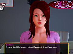 Big Tits Redhead with Big Ass Dives into Intense Game Action