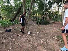 BIG COCK SLUTS DEVOUR DOUBLE PENETRATION IN WILD ORGY WITH ANAL CREAMPIE AND OUTDOOR FINGERING!