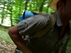 this wild life anal fuck outdoors in nature feels so intense