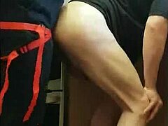 Pegging Boyfriends Ass in Kitchen Public Cornfield and Bathroom with Ass to Mouth Action
