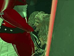 Shemale Using Girl In Slut Vendor Gloryhole In Second Life Webcam Cartoon!