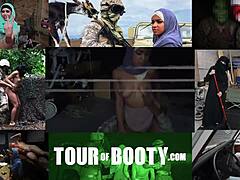 tour of booty this muslim prostitute is sucking my american big dick hard