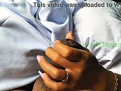 this indo siswi sma is learning to give blowjobs in amateur homemade style