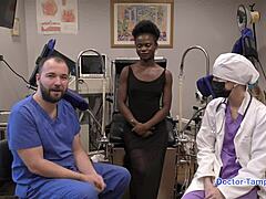 Dr Tampa Examines Neighbor Rina Arem in First Gyno Session