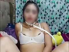 mujer masturbándose hasta chorrearse te deja intrigado con squirting anal amateur