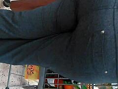Big Booty Pawg Shows Off at Cub Foods! Hidden Candid Milf Ass Action!