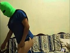 i catch my shameless stepmom coming home from work and touching her big pussy to ease her anxiety in this homemade clip