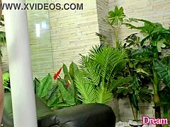 Tranny Lia Dotada Thrusts Her Big Black Cock Deep Into A Guys Tight Ass For Bareback Anal