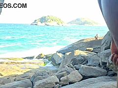Brazilian Bodybuilder Dominates Two in Intense Outdoor Interracial Anal Action