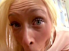 Sensual blonde gets fingered into raunchy anal play