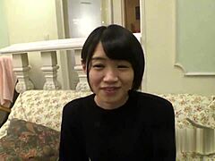 Horny Asian girl 163 explored her desires in a solo amateur session with intense masturbation.