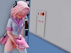 Oh god, Astolfo is just cumming everywhere with those small tits bouncing, I can't even...