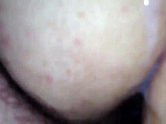 Cuming Twice Directly on Wife's Open Asshole for Double Load