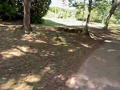 A walk in the park turned out really great for the couple.