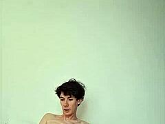 Hey, why not jerk that monster cock solo on this sunny day?